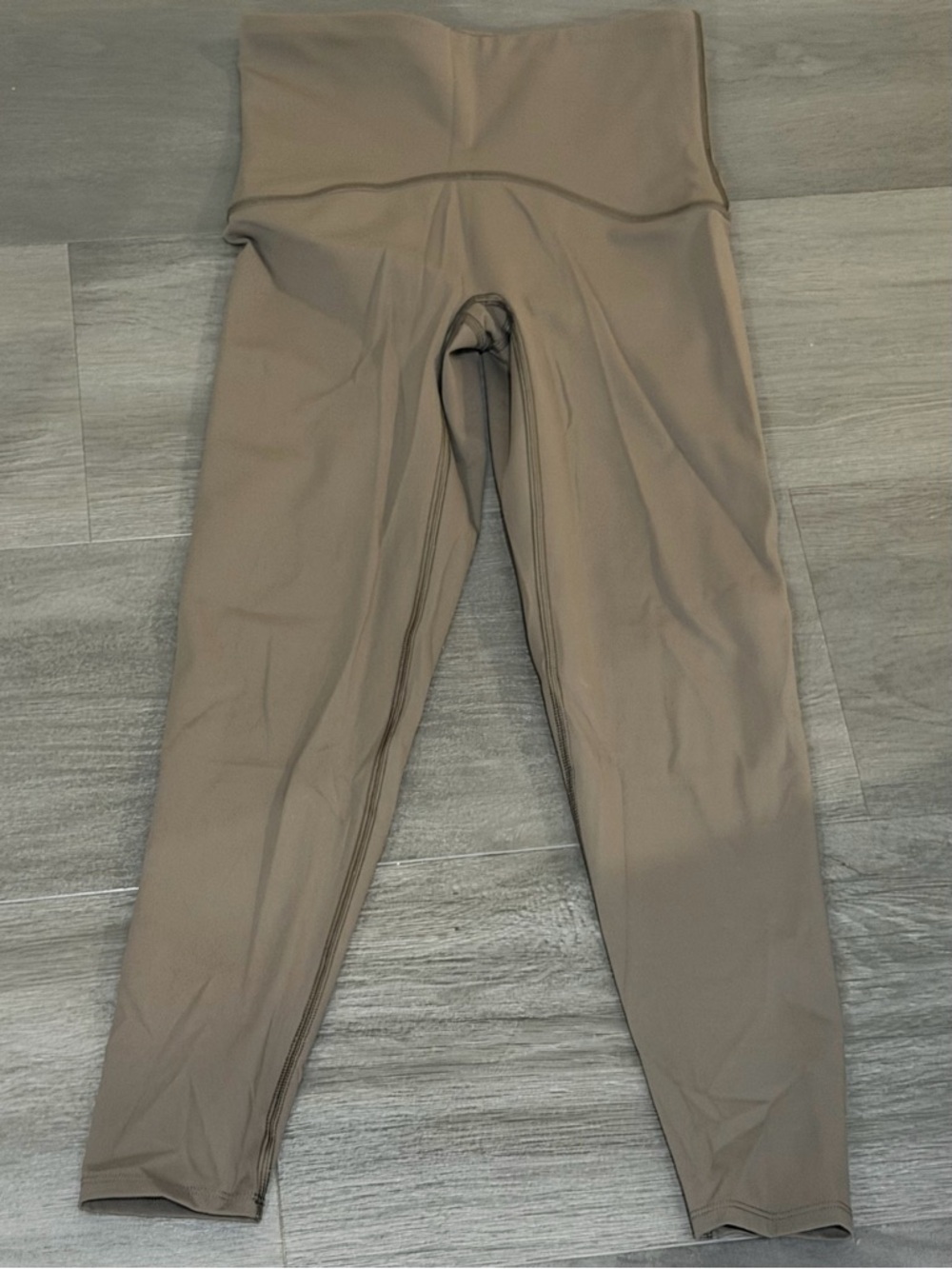 SPANX High-Waist Leggings in Taupe